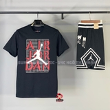 Bộ Thể Thao Nike Màu Đen - Men's Jordan Stacks Graphic T-Shirt - FN5978-010