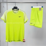 Bộ Thể Thao Nike Chính Hãng Màu Xanh Chuối - Advantage Crew - FD5320-389/FD5336-389