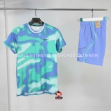Bộ Quần Áo Thể Thao Nike Chính Hãng Xanh Tím - Court Advantage - FQ2108-474/FD5336-494