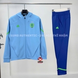 Bộ Thể Thao Adidas Chính Hãng Màu Xanh Dương - Gameday Anthem - IQ0697/IQ0727