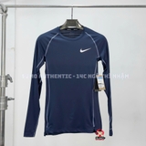 Áo Thể Thao Giữ Nhiệt Nike Chính Hãng Màu Xanh Navy - Pro Dri-fit Athleisure - DD1991-451