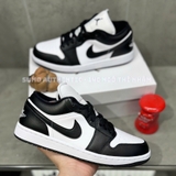 Giày Thể Thao Jordan Màu Đen - Jordan 1 Low Black and White - DC0774-101