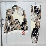 Áo Thể Thao Chính Hãng Nike Jordan Brand MVP AOP - màu Kem HF9307-133
