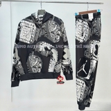 Bộ Quần Áo Thể Thao Nike Chính Hãng Màu Đen - JORDAN BRAND - HF9307-045/HF9301-045