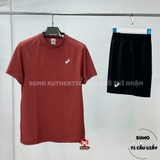 Áo Thể Thao Chính Hãng Asics Court Short Sleeve Shirt - màu Đỏ Đô 2041A339-600