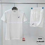Áo Thể Thao Chính Hãng Asics Court Short Sleeve Shirt - màu Trắng 2041A339-100