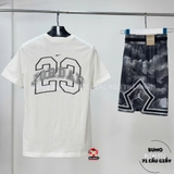 Áo Thể Thao Chính Hãng Nike AS M J FLT MVP JM HBR SS CREW - màu Trắng IB8915-100