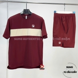 Quần Thể Thao Chính Hãng Fila Woven Court Short - màu Đỏ Đô TM411119-600