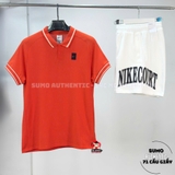 Áo Thể Thao Chính Hãng Màu Cam Nike Court Heritage Tennis FQ2101-633