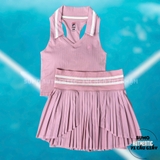 Chân Váy Thể Thao Chính Hãng CASA FILA Pleated Skirt - màu Hồng FS2SKH2393F-EPK