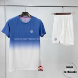 Áo Thể Thao Chính Hãng Màu Xanh Trắng Bidibadu Tennis BIDIBADU63.1-A