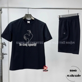 Áo Thể Thao Chính Hãng Lecoq cổ tròn - màu Đen L241MCNA0312-B01