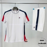 Quần Thể Thao Chính Hãng Fila Jakob Men's Tennis Shorts - màu Trắng FBM241501-0153