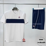 Quần Thể Thao Chính Hãng Fila Stretch Woven 7 Inch Short - màu Xanh Navy TM33E598-412