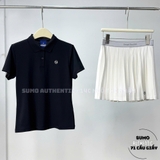 Chân Váy Thể Thao Chính Hãng Sergio Tacchini Màu Trắng Cạp Xám TWSK10951-WHS
