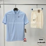 Áo Thể Thao Chính Hãng Nike Court Dri-FIT Polo Men Tops LightBlue - màu Xanh Dương Nhạt DH0858-441