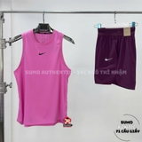 Quần Thể Thao Chính Hãng Nike Court Men's Slam Dri-Fit Shorts - màu Tím HM6740-610