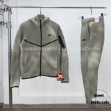 Bộ Thể Thao Chính Hãng Nike Sportswear Tech Fleece Windrunner Tracksuit - màu Xám Nâu HV5905-320/HV5897-320