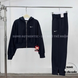 Quần Thể Thao Chính Hãng Nike Sportswear Phoenix Fleece Pants - màu Đen DQ5616-010