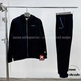 Áo Thể Thao Chính Hãng Lecoq Spotif Knit Full Zipped Jacket - màu Đen L244MCNB0202-B0300