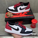 Giày Thể Thao Chính Hãng Nike Jordan 1 Retro Low OG Black Toe - màu Trắng Đỏ CZ0790-106