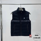 Áo Phao Gile Thể Thao Chính Hãng Lecoq Gile Puffer Jacket - màu Đen L244MCNB2204-B030