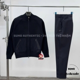 Quần Thể Thao Chính Hãng Lecoq Knitted Sweatpants - màu Đen L251MCNDPT04-B03
