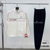 Quần Thể Thao Chính Hãng Lecoq Knitted Sweatpants - màu Xanh Đen L253MCNRPT06-B03