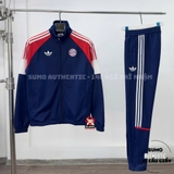 Áo Thể Thao Chính Hãng Adidas Bayern Munich LFSTLR Track Top - màu Xanh Đỏ KC7796