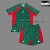 Áo Thể Thao Chính Hãng Adidas Tech Apparel T-Shirt FIFA World Cup 26 - màu Xanh Lá KE2403