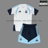 Áo Thể Thao Chính Hãng Adidas Argentina 26 Tiro Training Jersey - màu Trắng Xanh JY7029