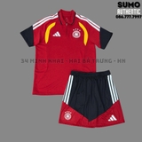 Áo Thể Thao Chính Hãng Adidas Germany 26 Tiro Polo Shirt - màu Đỏ KB4480