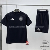 Áo Thể Thao Chính Hãng Adidas Black Germany Tiro Travel Tee - màu Đen JZ9330