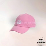 Mũ thể thao chính hãng Wilson Bloom Active Perforated Cap - màu Hồng WU00135531-PKU