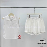 Chân Váy Thể Thao Chính Hãng Wilson Sheer Ice Skirt Shorts - màu Trắng W262002TPH42-WHT