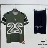 Áo Thể Thao Chính Hãng About 22 Star Shirt - màu Xanh Rêu ATTS22-009