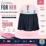 Chân Váy Thể Thao Chính Hãng Wilson Women's Limitless Mini Skirt - màu Đen WW00255431-BKA