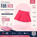 Chân Váy Thể Thao Chính Hãng Nike Màu Hồng-DH9553-629