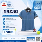Áo Thể Thao Chính Hãng Nike Court Heritage Tennis Polo - màu Xanh Dương FQ2101-429