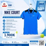 Áo Thể Thao Chính Hãng NIKE COURT ADVANTAGE DRI-FIT POLO SHIRTBLUE - màu Xanh FD5318-435