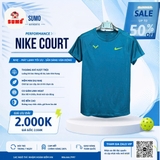 Áo Thể Thao Chính Hãng NikeDF RAFA Challenger SS - màu Xanh Lá Đậm DV2887-381