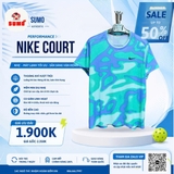 Áo Thể Thao Nike Chính Hãng Xanh Tím - Court Advantage - FQ2108-474