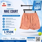 Quần Thể Thao Nike Chính Hãng Màu Cam Nhạt Nike Court Dri-FIT Victory FD5380-844