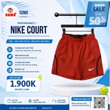 Quần Thể Thao Nike Chính Hãng Nike Court Advantage Polo - màu Đỏ Đô FD5336-626