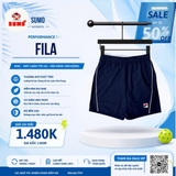 Quần Thể Thao Chính Hãng Fila Stretch Woven 7 Inch Short - màu Xanh Navy TM33E598-412