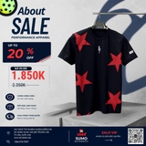Áo Thể Thao Chính Hãng Fall Star Tour Crew - màu Đỏ ATTS18-007