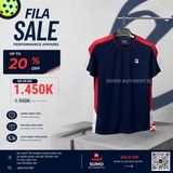 Áo Thể Thao Chính Hãng Fila Gabriel Men's Tennis - màu Xanh Navy FBM241302-1502