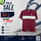 Áo Thể Thao Chính Hãng Fila Mens Short Sleeve Tennis Crew - màu Đỏ Đô TM31D337-948