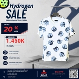 Áo Thể Thao Chính Hãng Hydrogen PALMS ALLOVER SKULL TEE - màu Trắng 320612-H40