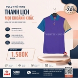 Áo Thể Thao Nike Chính Hãng Màu Tím - Classic Logo Men's Padel Polo - CV2482-547